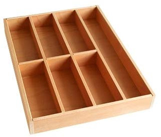 Besteckeinsatz BUCHE 45er Schubl. B 368 x T 472 BLUM Legra 19 mm EASY Classic