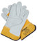Amtech N2305 Heavy Duty Leather Work XL (Size: 10), Certified Quality Thorn Proof Gardening Gloves, White and Yellow
