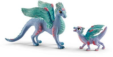 SCHLEICH® 70592 Blütendrache und Kind, für Kinder ab 5-12 Jahren, BAYALA® - Spielfigur, 3 x 15 x 18 cm