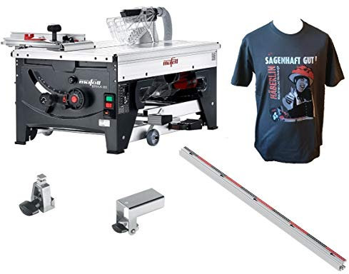 Erika 85 Unterflur-Tischzugsäge mit Anschlaglineal + T-ShirtSägenhaft gut