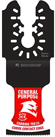 Diablo Freud DOU125CGP3 3,8 cm (1 1/4 Zoll) Universal Fit Hartmetall Oszillierende Klingen für allgemeine Zwecke Schnitte (3er-Pack)