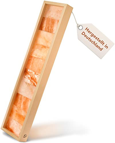 Salzwand von Salt&Timber® Himalaya (Salt Range Pakistan) Salzkristalllampe steigert Ihre Kreativität und Schaffenskraft und verbessert Ihr Wohlbefinden (Größe XXL Vertikal)