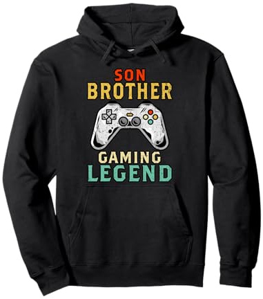 Son Brother Gaming Legend Gamer Gifts For Teen Boys Gaming Sudadera con Capucha