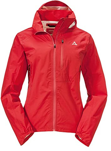 Schöffel Damen 2.5l Jacket Bohusleden Atmungsaktive, Leichte Regenjacke, Wasserdichte Fahrradjacke Mit 20.000 Mm Wassersäule, Lollipop, 42 EU