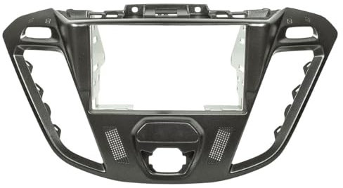 tomzz Audio 2415-119 Doppel DIN Radioblende HQ kompatibel mit Ford Transit Custom Transit Tourneo Custom ab 2012 anthrazit