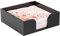 BTSKY Servilletero cuadrado acrílico negro – Servilletas de cena, caja de toallas de invitados, soporte de pañuelos para mesa de comedor, cocina, restaurante, recepción de hotel y fiestas, organizador