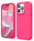 elago Liquid Silicone Case Compatible with iPhone 14 Pro Case (6.1), Premium Silicone, Full Body Protection - 3 Layer Shockproof Phone Cover, Anti-Scratch Soft Microfiber Lining (Ice Red)