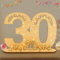 Seutgjie 2024 Geldgeschenke Geburtstag 30 Geburtstagszahlen Holz Schild Gästebuch mit LED Lichterkette Ständer und Kerzenhalter für 30 Jahre Mann Frau für Hochzeit Jubiläum Tischdeko 1994-2024