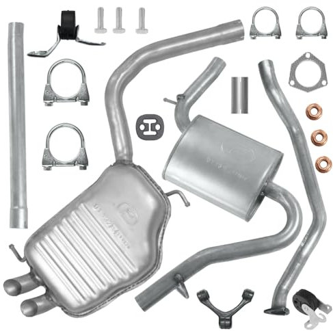 Ersatz für Auspuff für A4 B6 2000-12/2004 1.9 TDI