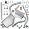 Ersatz für Auspuff für A4 B6 2000-12/2004 1.9 TDI
