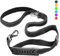 EXTFANS Hunde Sicherheitsgurt für Auto (Black (100-150cm))