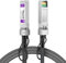 XZSNET 10G SFP+ DAC Twinax Kabel 0.5M(1.65ft) 28AWG, 10GBASE-CU SFP+ auf SFP+ Direct Attach Kupfer Passives Kabel für Cisco SFP-H10GB-CU0.5M, Ubiquiti UniFi UC-DAC-SFP+, Meraki, Netgear und mehr