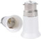 AFSAH Socket Converter B22 to E27 Lamp Holder Socket Adapter-Bayonet to Screw Bulb Adaptor BC to ES Light Bulb Holder for Led Bulbs and Incandescent Bulbs & CFL Bulbs-2 Pac