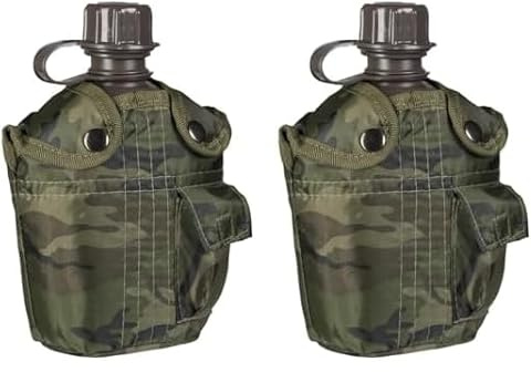 Mil-Tec Unisex – Erwachsene Flasche-14505020 Flasche, Transparent, Einheitsgröße (Packung mit 2)