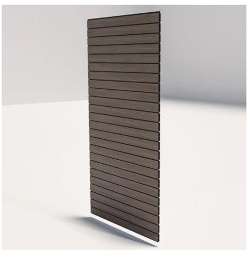 HORI® Rhombus-Style WPC Sichtschutz | Stecksystem | Zaun | Garten | Gartenzaun | Lamellenzaun | Windschutz | Zaunelemente I 90 x 180 cm I Graubeige