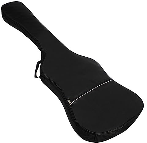 CVUTOVO Borsa per Basso Acustico Leggera con Tasche Extra per Spartiti e Accessori Maniglie Comode e Tracolla Regolabile per Trasporto Facile