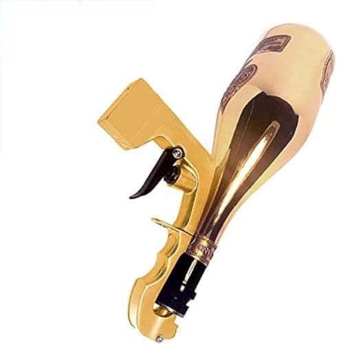 Night Club Pool Party Bar Lounge Champagne Spray Gun Champagne Shooting Machine Wine Bottle Pouring Machine Atmosphere Prop, Plastic + Alloy