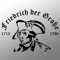 Aufkleber/Sticker - Friedrich der Große Alter Fritz Preußen 33x25cm #A023