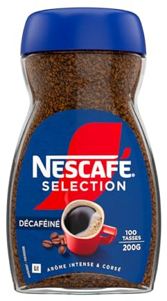 NESCAFÉ® Sélection Décaféiné - Café Soluble Instantané - Flacon De 200 g