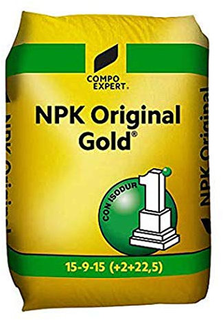 NITROPHOSKA GOLD KG.25 EUROKEM indicato nella concimazione:primaverile;di post raccolta;delle colture orticole.Sostiene lo sviluppo dei frutti;maggior accumulo di riserve nutritive.