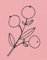 May and Berry Holzstempel - Beerenzweig, 35x45mm