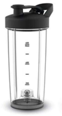 Moulinex ciotola borraccia plastica coperchio frullatore Freshboost LM181D
