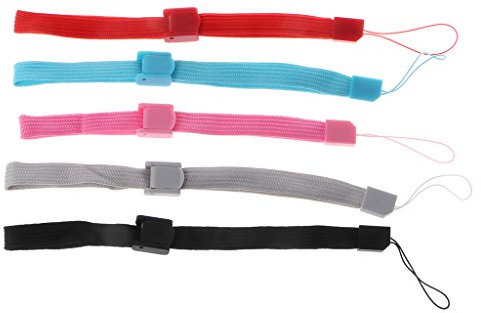 KINTRADE Corda per Cordino 17 cm con Cinturino da Polso Corto per Telecomando Wii Nintendo