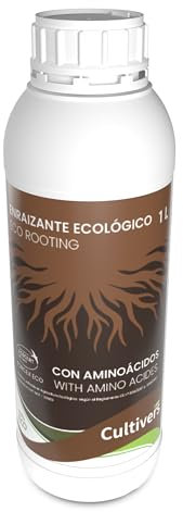 CULTIVERS Enraizante Ecológico 1 L hormonas de enraizamiento Naturales para esquejes, árboles, Plantas y transplantes