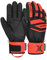 Reusch Worldcup Warrior Prime R-TEX XT Junior sehr warme, wasserdichte und atmungsaktive Racing-Handschuhe Skihandschuhe Winterhandschuhe Kinder Kids Jugendliche Mädchen Jungen, schwarz-rot, 6,5