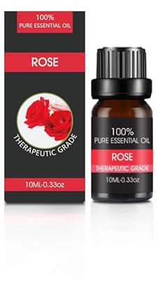 Pflanzenaromatherapie-ätherisches Ölset für Einzelparteien 3 × 10 ml/Flasche 9 Arten von ätherischem Pflanzenaromatherapie-Aromaöl (Rose)