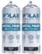 Polar Direct to Rust Matt Black Metal Spray Paint - 2 x 400ml - Perfect for Metal, Wood, Furniture, Rust - Outdoor & Indoor Surfaces - Easy to Apply - 3 in 1 Primer, Undercoat & Topcoat