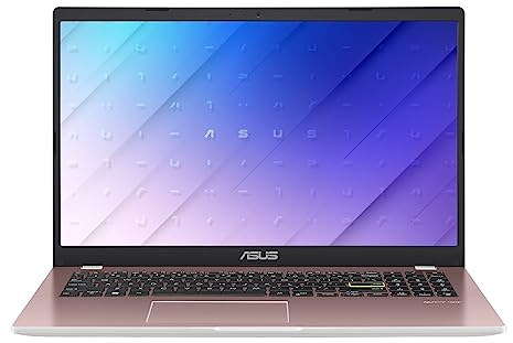 ASUS L510 15.6 FHD - Portátil para estudiantes de luz fina - Intel Celeron N4020 hasta 2.80 GHz, 4GB DDR4 RAM, 128GB de almacenamiento, teclado retroiluminado, cámara web, 1 año de oficina 365,