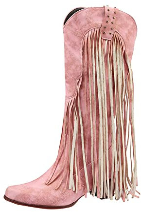 Stivali Donna Estivi Bianchi Tela Stivali Bianco Stivali Moto Racing 40 Stivali Pioggia Bambina Stivaletti Cowboy Western Ciabatte Donna plastica Sandali Tacchi a Spillo Rosa #1 38