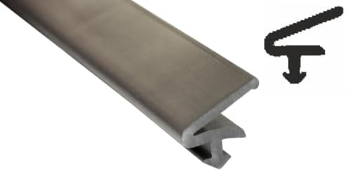 SN-TEC Fensterdichtung/Renovierungsdichtung/Fenstergummi SD 5121 für 1,5 bis 3,6mm Nut z.B. für Kömmerling Fenster, Farbe: Schwarz (50 Meter)