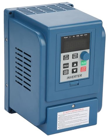 BuyWeek Inverter Convertitore di Frequenza 380VAC 1,5KW Inverter per Motori Trifase Regolatore di velocità VFD, Azionamento a Frequenza Variabile per Ascensori Controllo Motore
