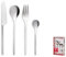 Comas Besteck-Set Sakura 24-tlg., Tafelbesteck, Edelstahl 18/10, Silberfarben, 9789