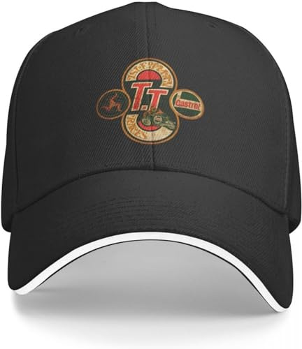 BDJYHACP Baseballkappe Snapback Sonnenhut Isle of Man TT Cap Herren und Damen Baseball Cap Hut Sonnenhut Männer Frauen