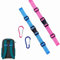 Kiuiom Verstellbarer Brustgurt Rucksack,Nylon Brustgurt mit Schnalle,Verstellbarer Rucksack Heavy Duty Schultergurte 2PC Schnallen-Anti-Rutsch-Gurte mit Karabinerschnallen für Outdoor-Aktivitäten