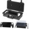 Migitec Hard Carrying Case Bundle Compatible with PlayStation Portal, Includes Protective Silicone Case and Screen Protectors for PS Portal Remote Player and Accessories, black, Hard Shell Carrying