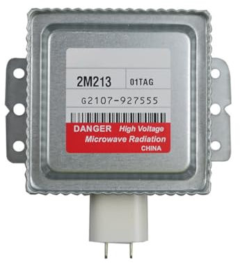 Tube magnétron pour micro-ondes 500 W 2M213 - Partie pour appareils de cuisine - Texture métallique pour four à micro-ondes