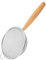 Tamis alimentaire avec filtre | Tamis à mailles fines | Passoire de cuisine en inox | Tamis pour farine | Passoire en acier inoxydable | Crépines de cuisine avec manche en bois