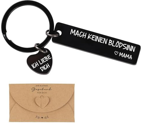 MEJOSER Schlüsselanhänger Geschenk für 11 12 13 14 16 Jährige Mädchen Junge Tochter Sohn von Mama Jugendweihe Jugendliche Coole Lustige Geschenke Teenager Geburtstag Geburtstagsgeschenk