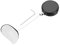 sourcing map 1.8 ft Retractable Cable Lock with Arc Patch Remote Control Security Lock with Adjustable Cord Tether Anti Theft for Laptop, TV, 200g, Black