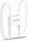 Quebec 16W 2D Square 4-Pin GR8 Cap Compact Fluorescent Lamp, Warm White 3500K, Non-Dimmable CFL Light Bulb, Energy Class A, AC 230V, DD Flat Butterfly Bulb for Flush Mount Ceiling Lighting, 8000 Hours