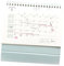 OFFSCH 1 Stück 2021 Schreibtischkalender tischkalender basteln kalender schreibtisch calendar täglicher Flip-Kalender Zeitplanungskalender 2021 stehender Kalender Desktop-Kalender