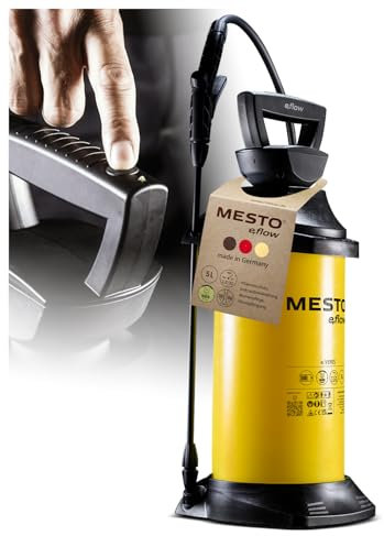 Mesto e.flow e.Veris Akku-Drucksprühgerät 5L | Akku Drucksprüher 2,2 bar | Akku Sprühgerät | Pumsprühflasche für Haus & Garten | Drucksprüher elektrisch | Pflanzensprüher | Gartenspritze & Unkrautspri