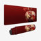 Tappetino Mouse XXL 1200x600x3mm Tappetino Gaming, Impermeabile Mouse Pad Rosso con Base in Gomma Antiscivolo, Confortevole Resistente, Resistente ai Liquidi Mousepad Accessori Scrivania (Mela) Y2-914