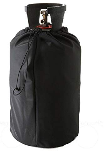 Propan Tank Cover, Full Cover Oxford Cloth Gas Tank Cover, with Drawstrings, for 9.1 kg Propan Cylinder