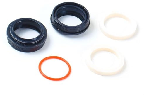 Violiica Staubdichtungs- und Wischerset für Fahrrad-Vorderradgabel, Staubdichtung und Wischer-Set, für Federgabel mit Schaumstoff für Ringe und Reiseindikator für Ring