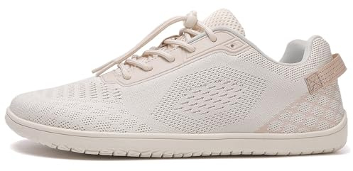 DOTALES Barfußschuhe Damen & Herren Barfuß Sneaker- Minimalistische Zehenschuhe für Fitness, Wandern & Outdoor | Atmungsaktive Knit Sneaker